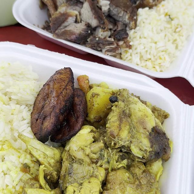 Curry plate with rice